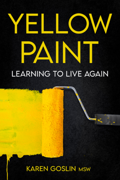 Yellow Paint Learning to Live Again author Karen Goslin